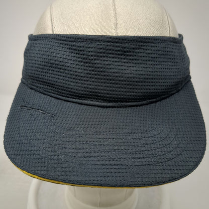 McDonald's Blue Yellow Red Visor One Size Snapback Hat Mesh Underbrim Logo