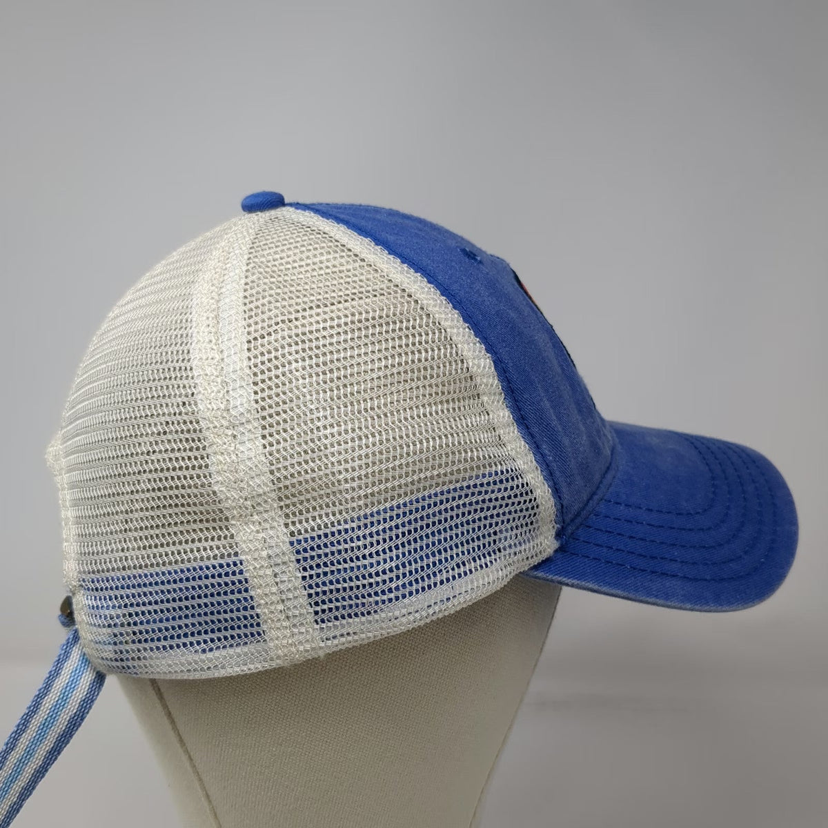 Home Free Baseball Cap Blue One Size Mesh Mountain Patch New Hampshire Hat