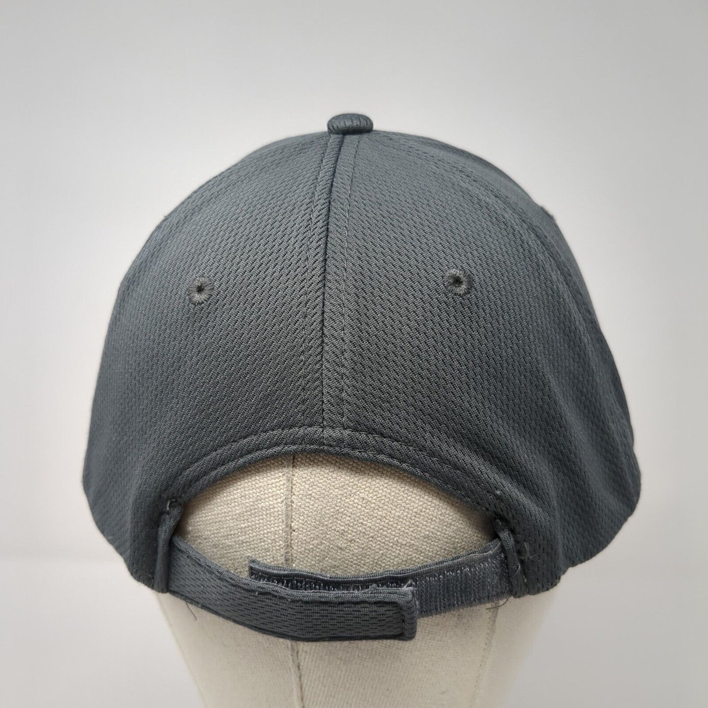 Papa Johns Strapback Baseball Cap Gray One Size Adjustable Employee Crew Hat