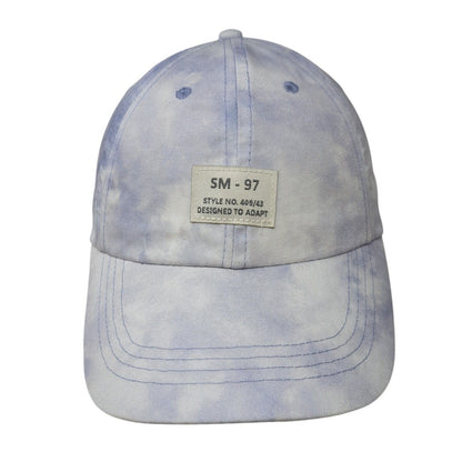 SM-97 Style No. 409/43 Design To Adapt Strapback Hat Multicolor One Size Tie Dye