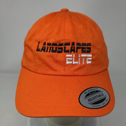 Landscapes Elite Slideback Hat Orange One Size Embroidered Yupoong