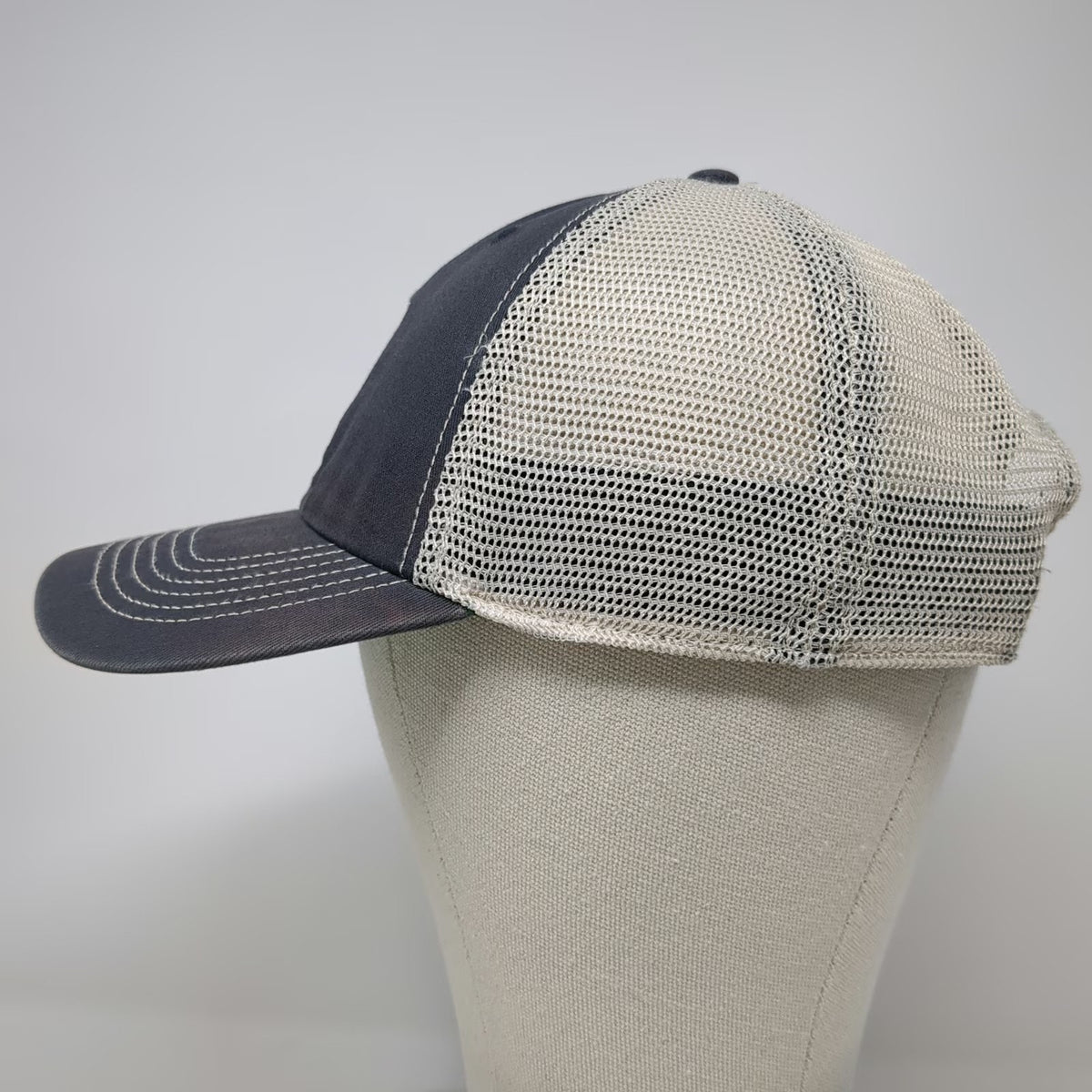 '47 Trucker Hat Gray One Size Flamingo Franz Witte Logo Mesh Back Snapback