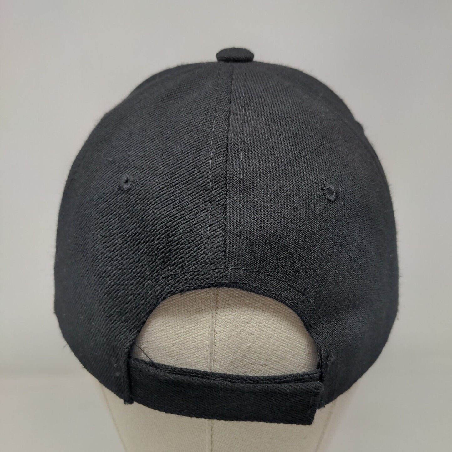 Mama Slideback Hat Black One Size Adjustable Embroidered Heart 6 Panel
