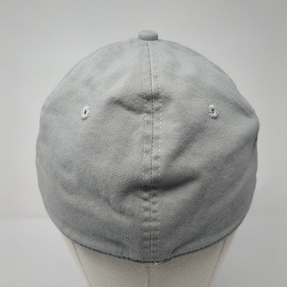 TaylorMade Golf Company Fitted Hat Gray L/XL Solid Stretch 6 Panel