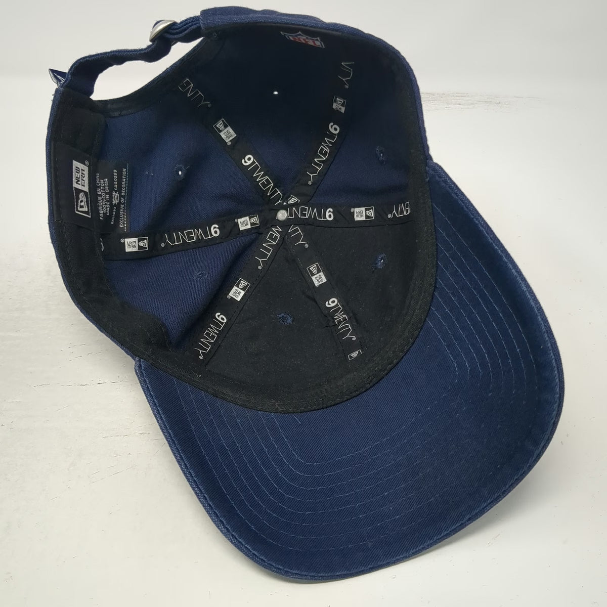 Dallas Cowboys NFL New Era Blue One Size 9TWENTY Adjustable Hat Star Slideback