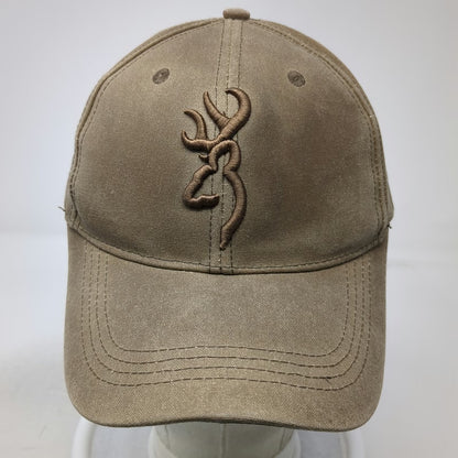 Browning Baseball Cap Brown Green One Size Embroidered Buckmark Deer Logo Hat
