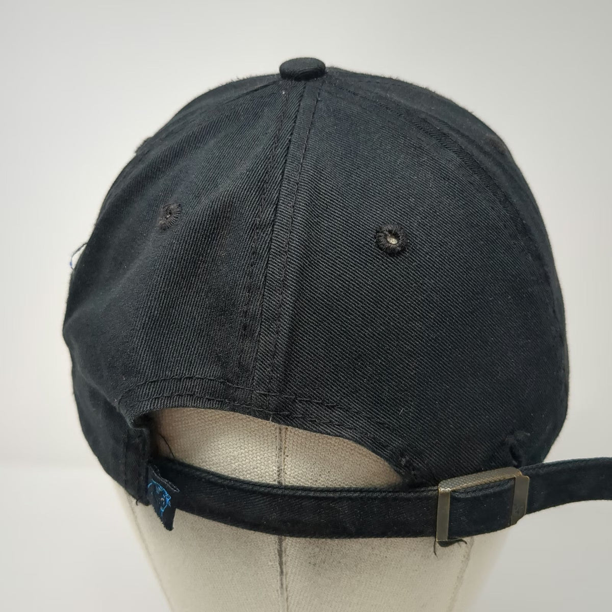 '47 Carolina Panthers NFL Baseball Cap Black OS Adjustable Curved Logo Hat