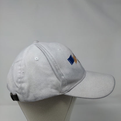MPTF Motion Picture Television Fund Slideback Hat White OSFA Embroidered zKapz