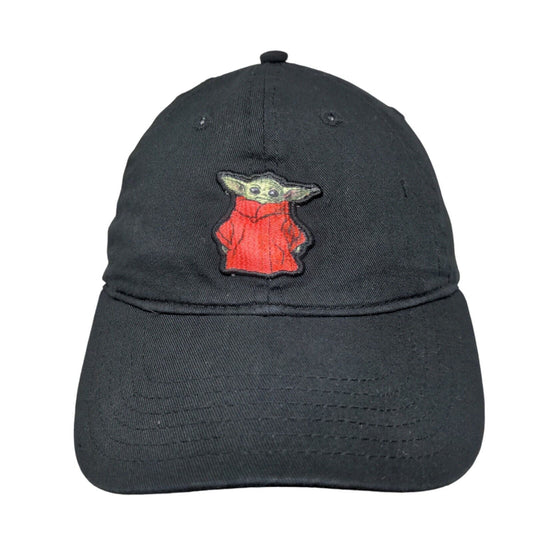 The Mandalorian The Child Baby Yoda Slideback Hat Black One Size Star Wars