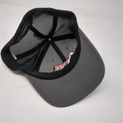 AGE Cutting Tool Fitted Trucker Hat Gray L/XL Mesh Back Embroidered Richardson