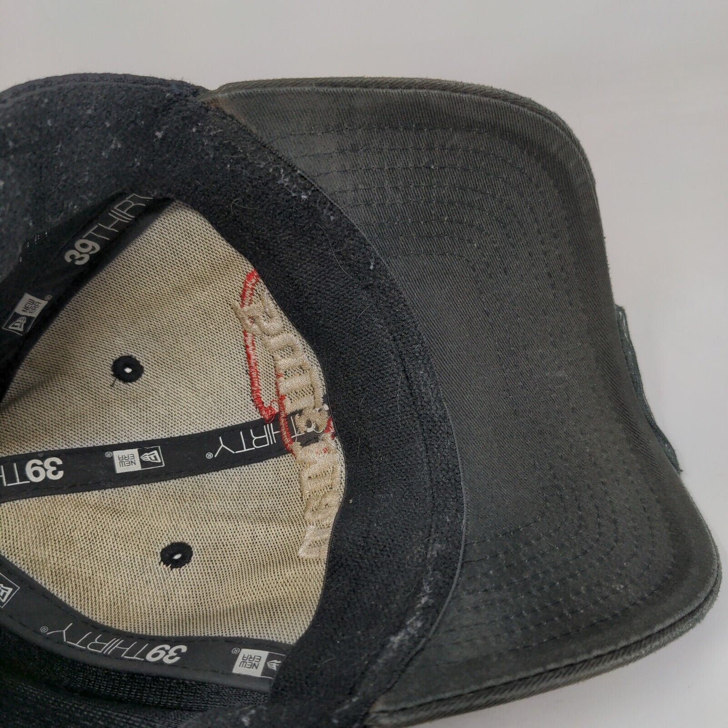 Bulk Man Mesh Back Fitted Hat Brown L/XL Colorblock New Era 39Thirty