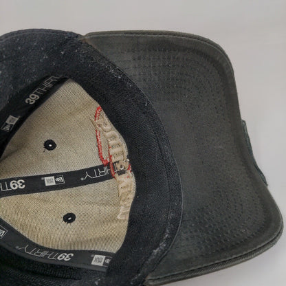 Bulk Man Mesh Back Fitted Hat Brown L/XL Colorblock New Era 39Thirty