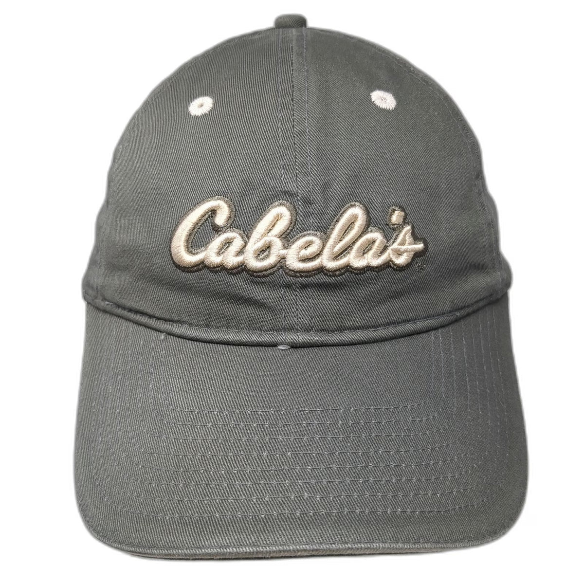 Cabela's Baseball Cap Green One Size Slideback World's Foremost Outfitter Hat