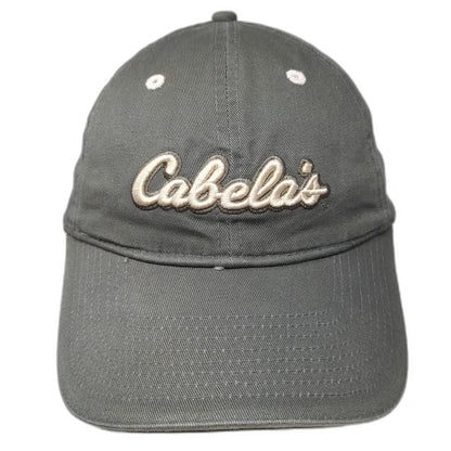 Cabela's Baseball Cap Green One Size Slideback World's Foremost Outfitter Hat