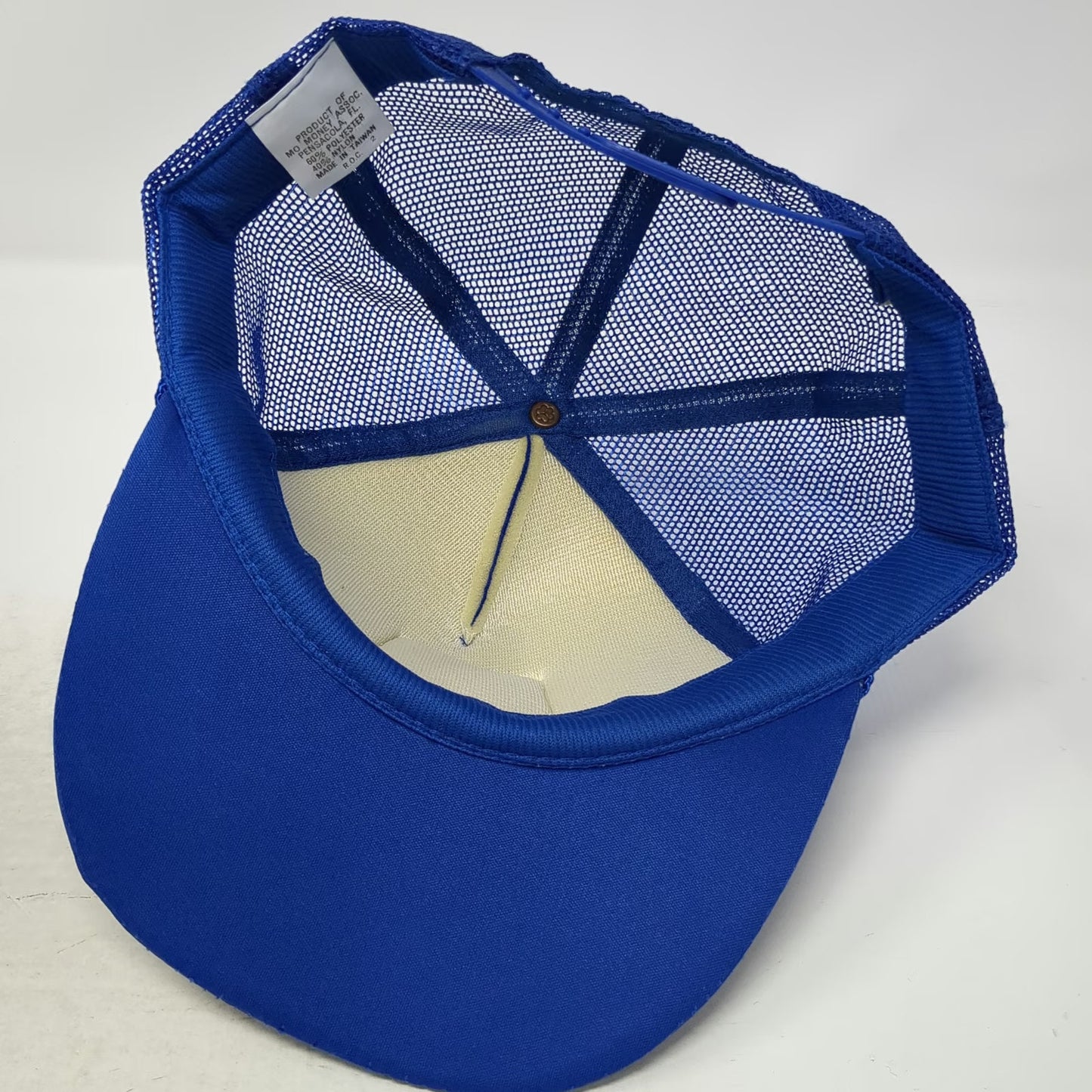 Mo Money Assoc Blue Angels Trucker Hat One Size Scrambled Eggs Snapback Mesh