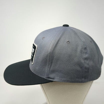 THOR Snapback Gray One Size Original Racewear Dirtbike Goods Patch Hat Black