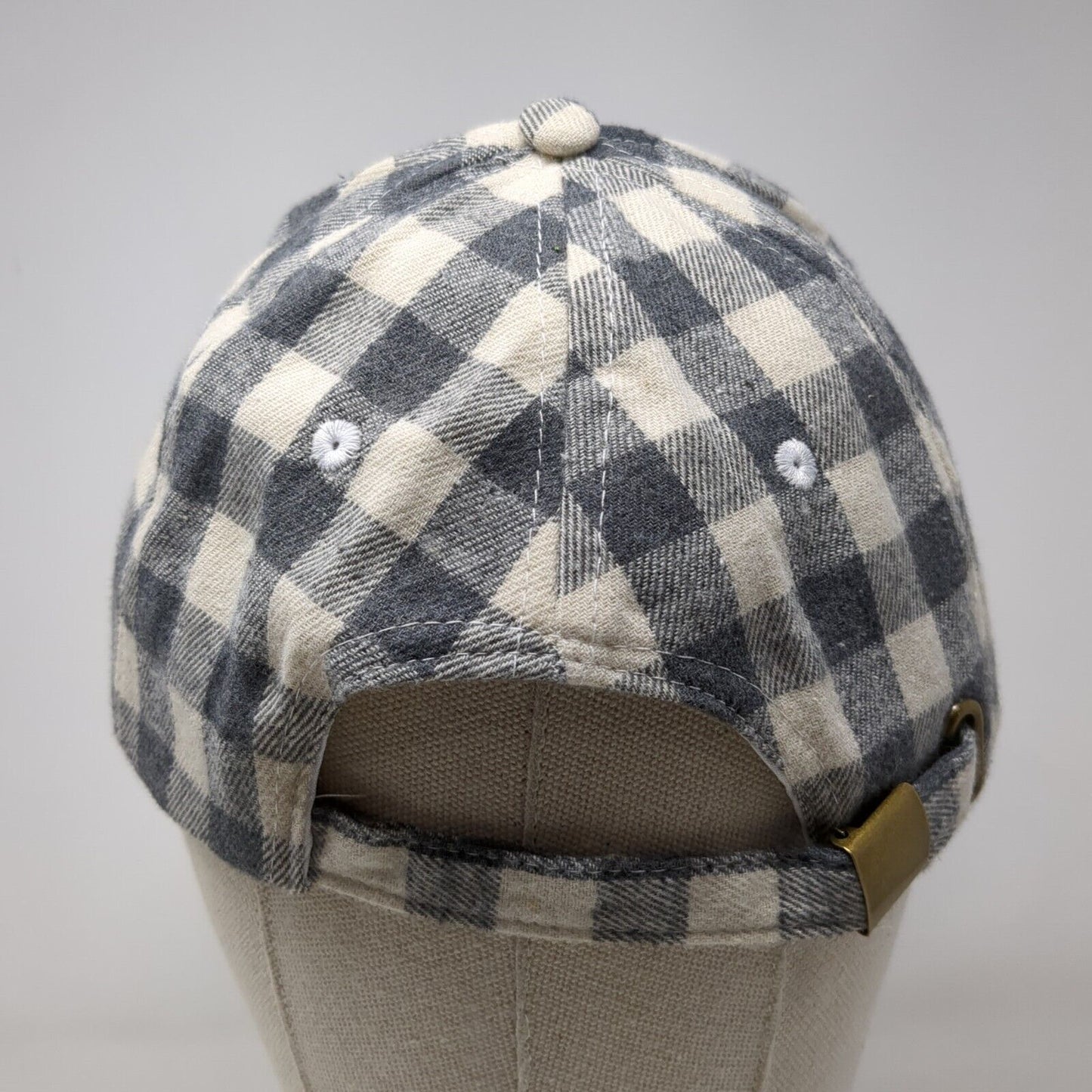 Cocus Pocus Slideback Hat Multicolor One Size Buffalo Plaid Check