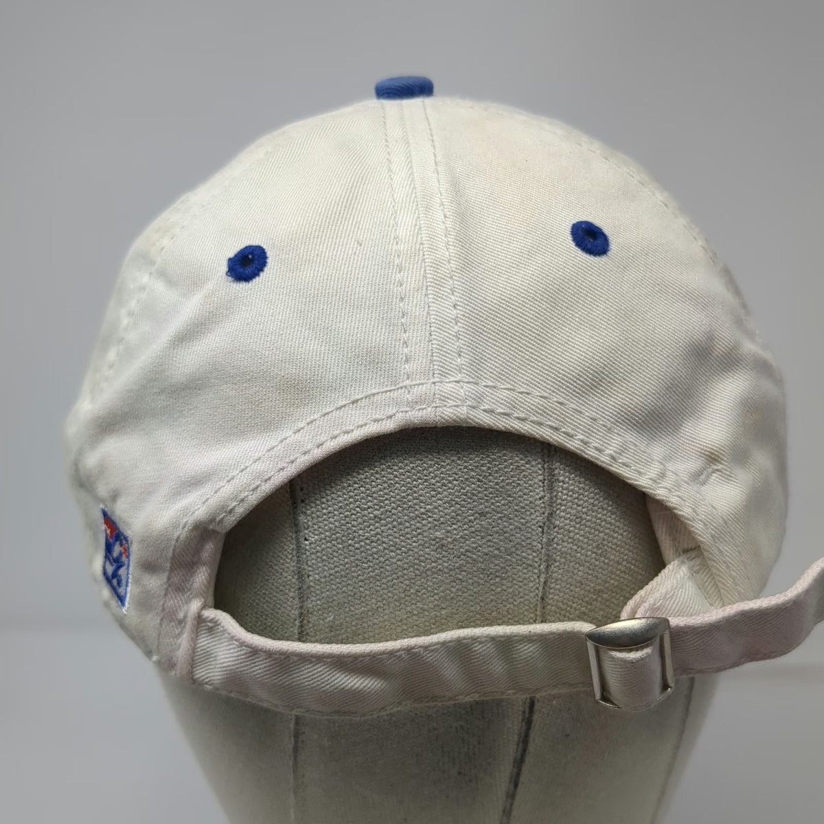 The Game Lewis-Clark State College White Blue Gray Cap Hat One Size Adjustable