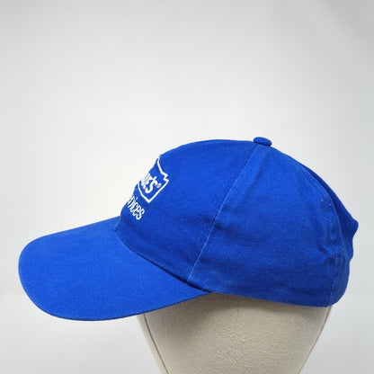 Lowe's Pro Services Strapback Hat Blue One Size Adjustable Embroidered