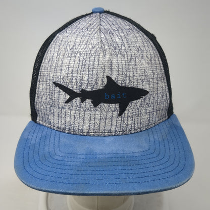 Bait Snapback Trucker Hat Multicolor One Size Adjustable Embroidered Mesh Back
