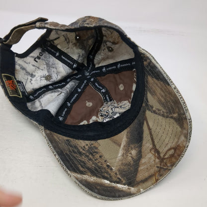 Legendary Whitetails Baseball Cap Beige Camo Deer Embroidered One Size Hat