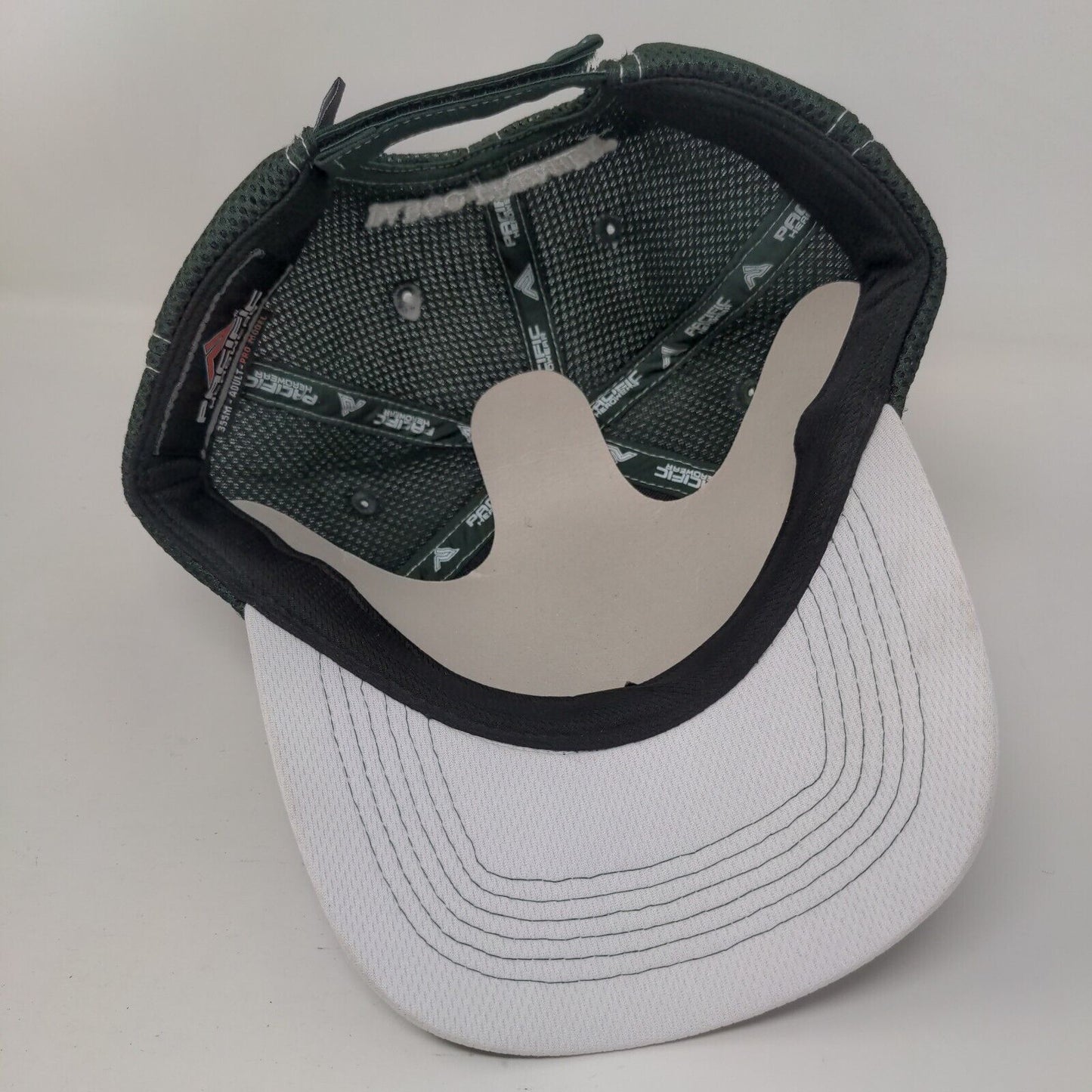 Pacific Supply Pabco Premier Adult Strapback Hat Green One Size Pacific Headwear
