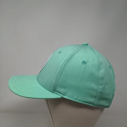 Urban Kai Est 2009 Eat Breathe Sleep Sup Snapback Hat Green One Size Embroidered
