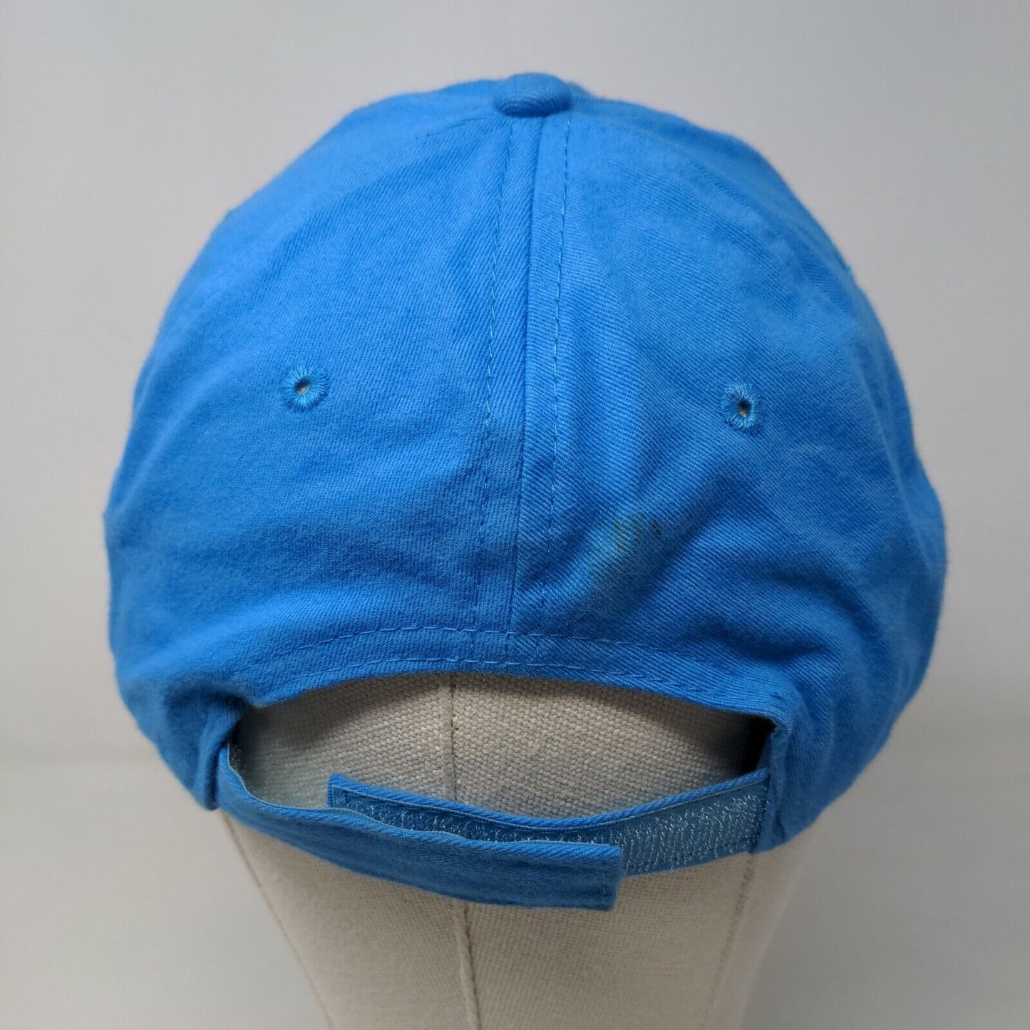 Distinctive Headwear Boy's Strapback Hat Blue Embroidered Siesta Key Logo Cotton