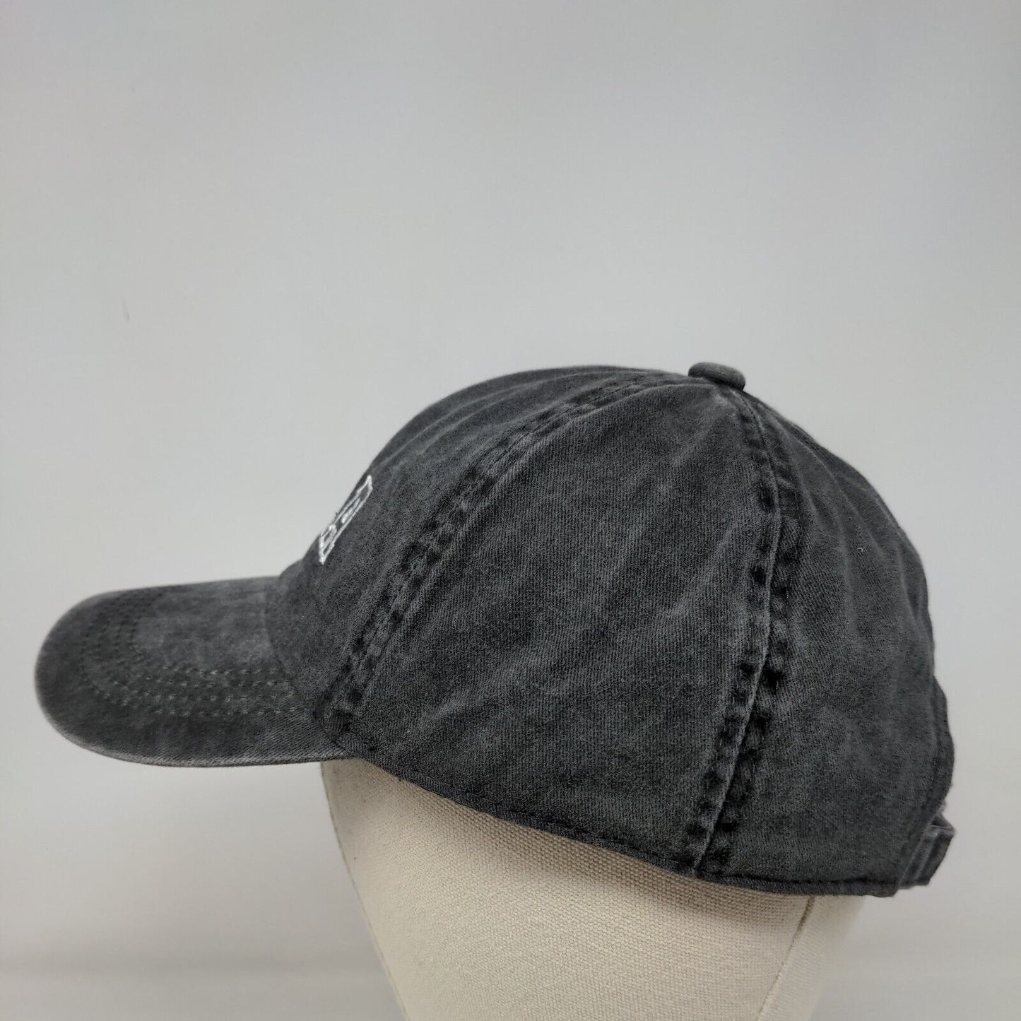 MAMA Slideback Hat Gray OSFM Embroidered Logo Adjustable 6 Panel