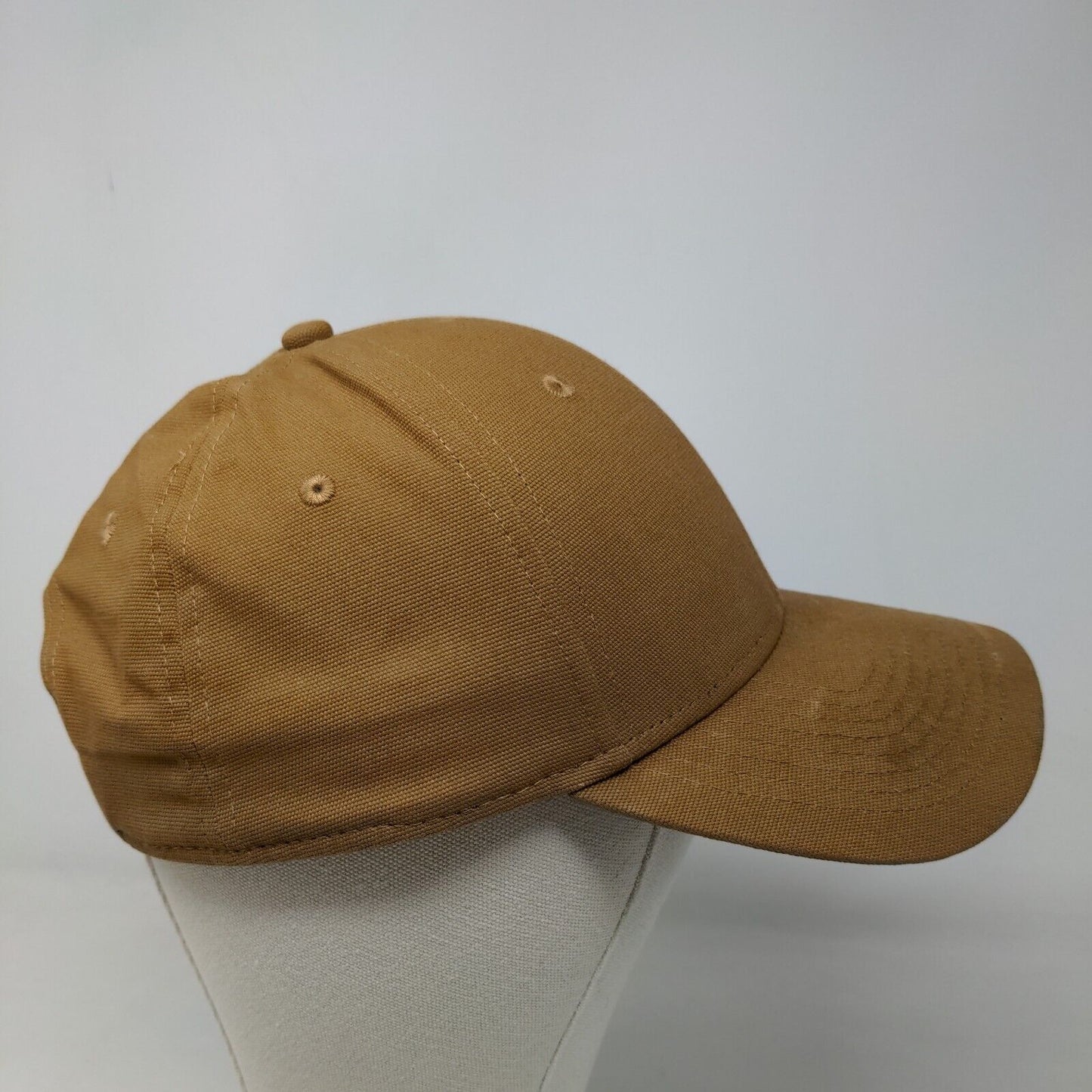 Dickies Men's Snapback Hat Tan Size OS Blank Patch Logo 100% Cotton