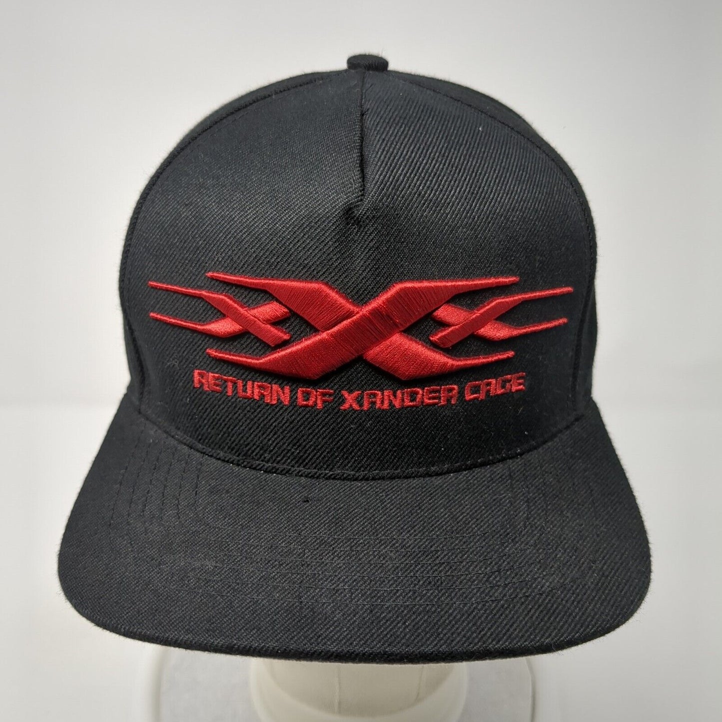 XXX Triple X Return of Xander Cage Movie Snapback Hat Black OSFA Embroidered