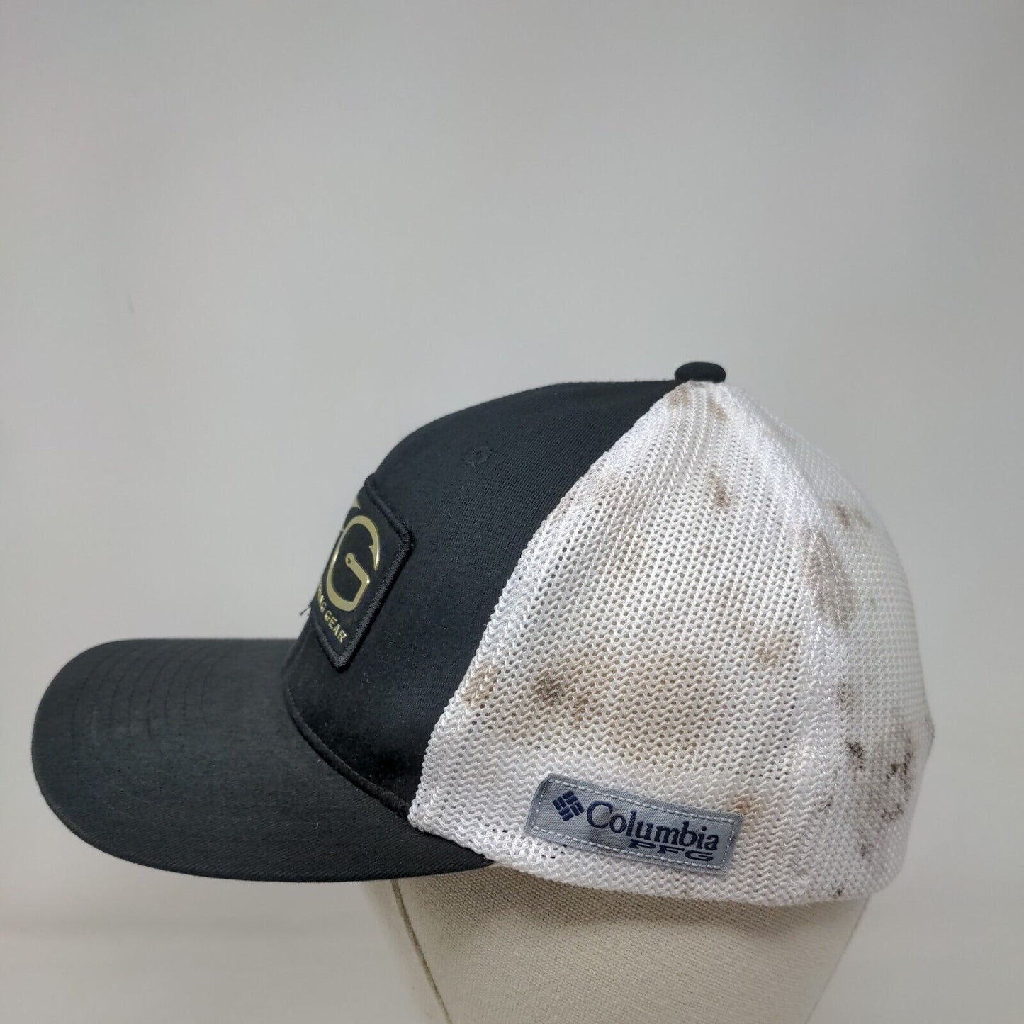 PFG Performance Fishing Gear Fitted Trucker Hat Black S/M Mesh Back