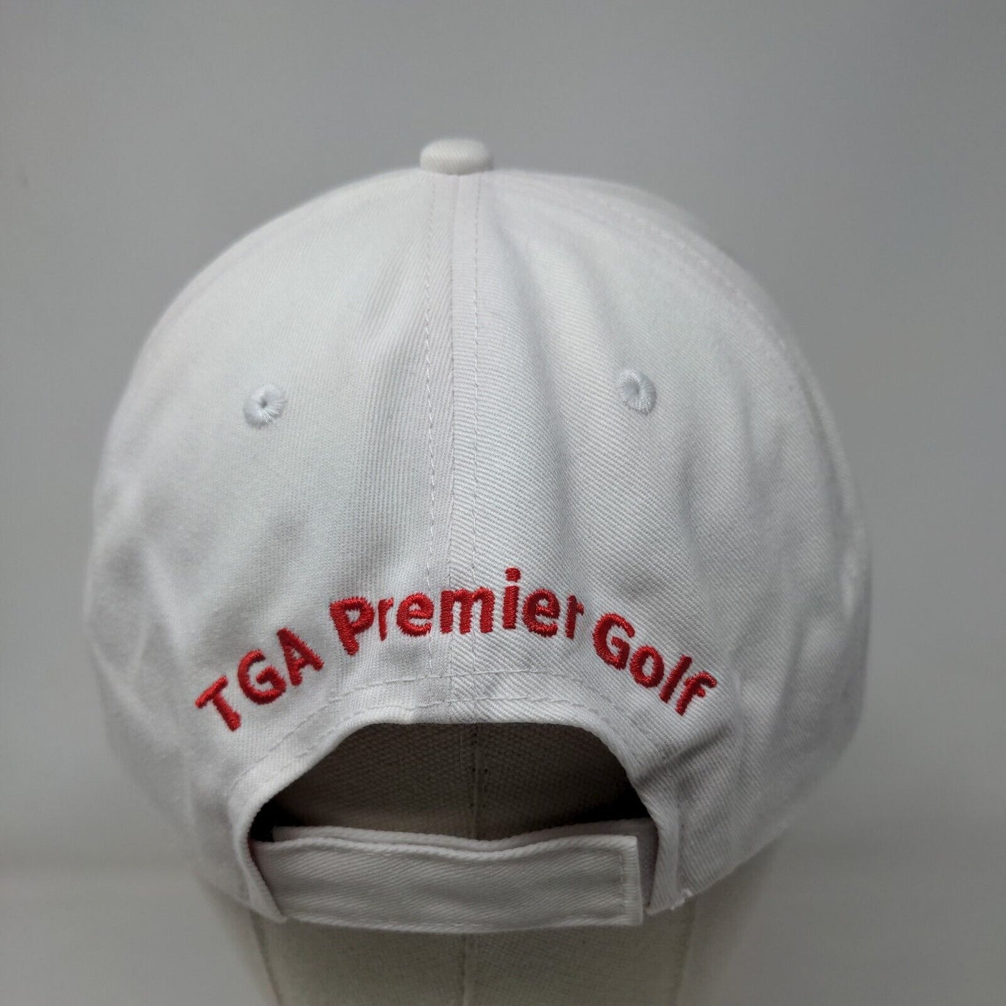 TGA Premier Golf Strapback Hat Adult Strapback Hat White One Size Air Force One