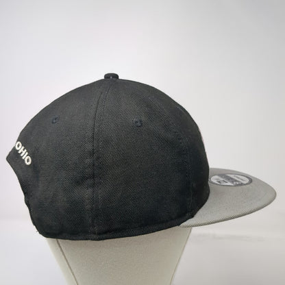 New Era 9Fifty Pro Football Hall of Fame Canton Ohio Snapback Hat Black Gray