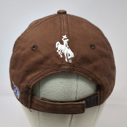 Wyoming Cowboys NCAA The Game Cap Brown One Size Strapback University Logo Hat