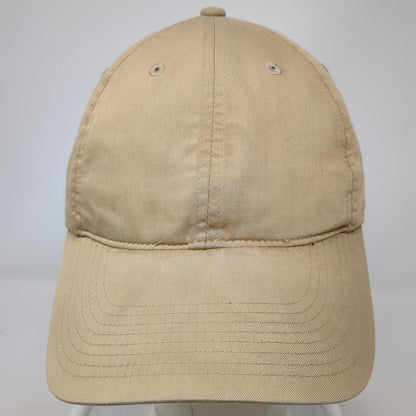 Nike Golf Baseball Cap Beige OSFM Kawneer Embroidered Slideback Strapback Hat