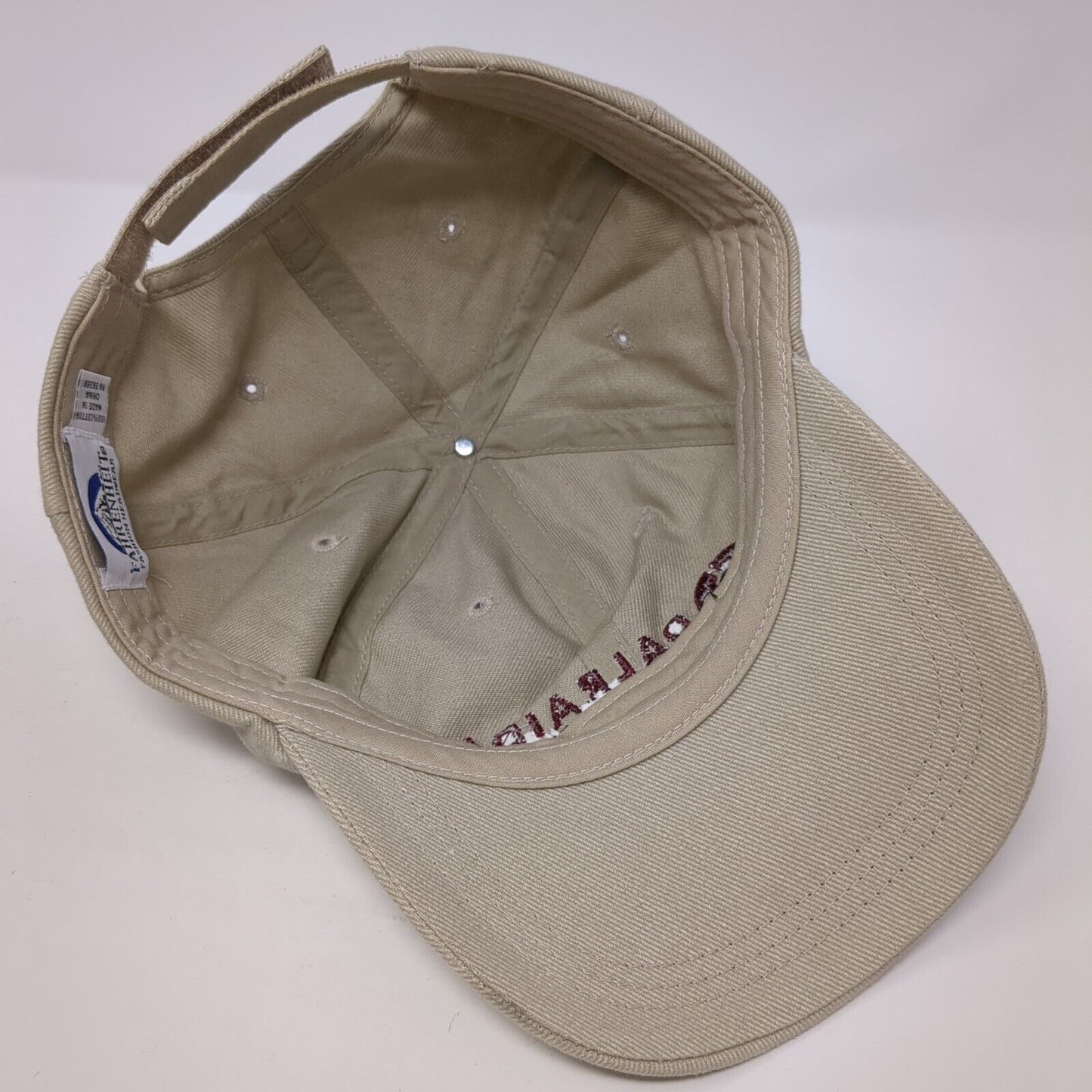 Dalraida Ballisitic Specialties Strapback Hat Tan One Size Adjustable Fahrenheit