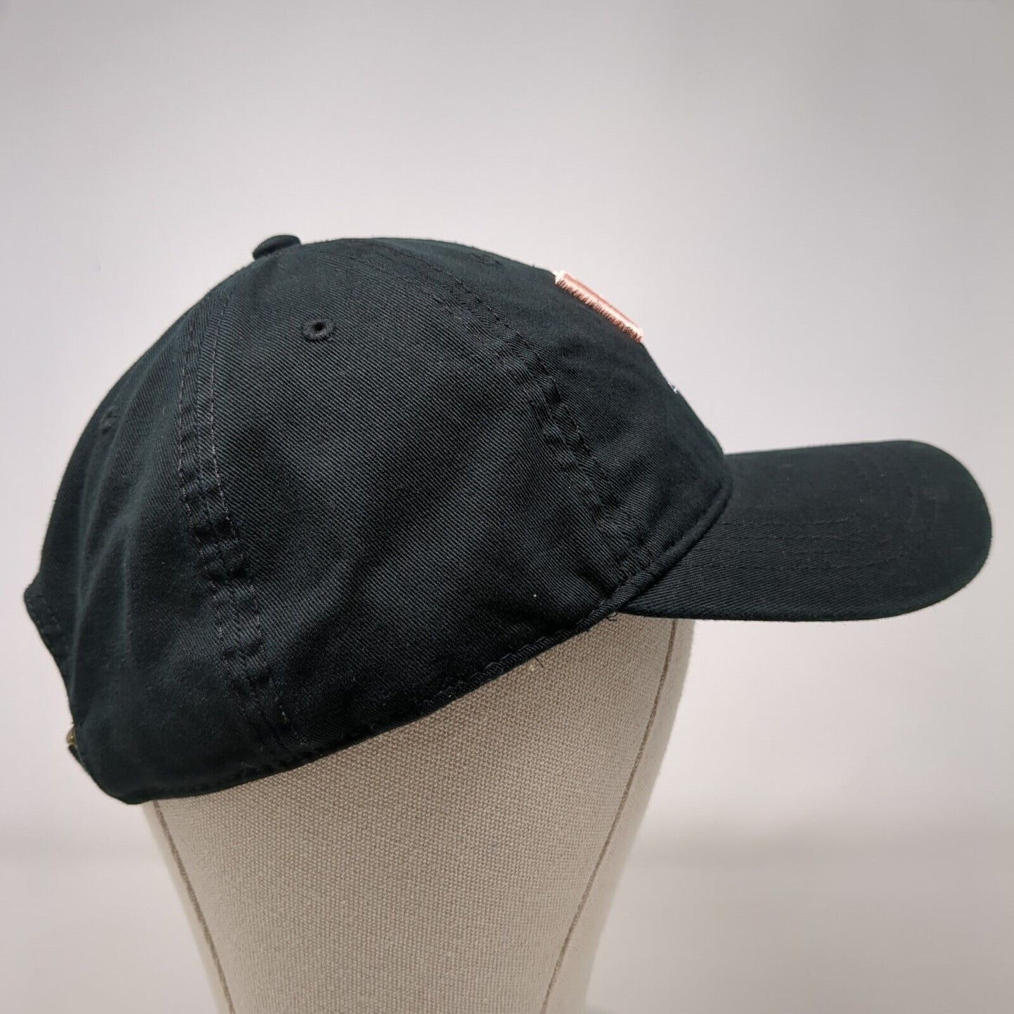 BOI Hoopla Slideback Hat Black OSFA Adjustable Embroidered Cap America