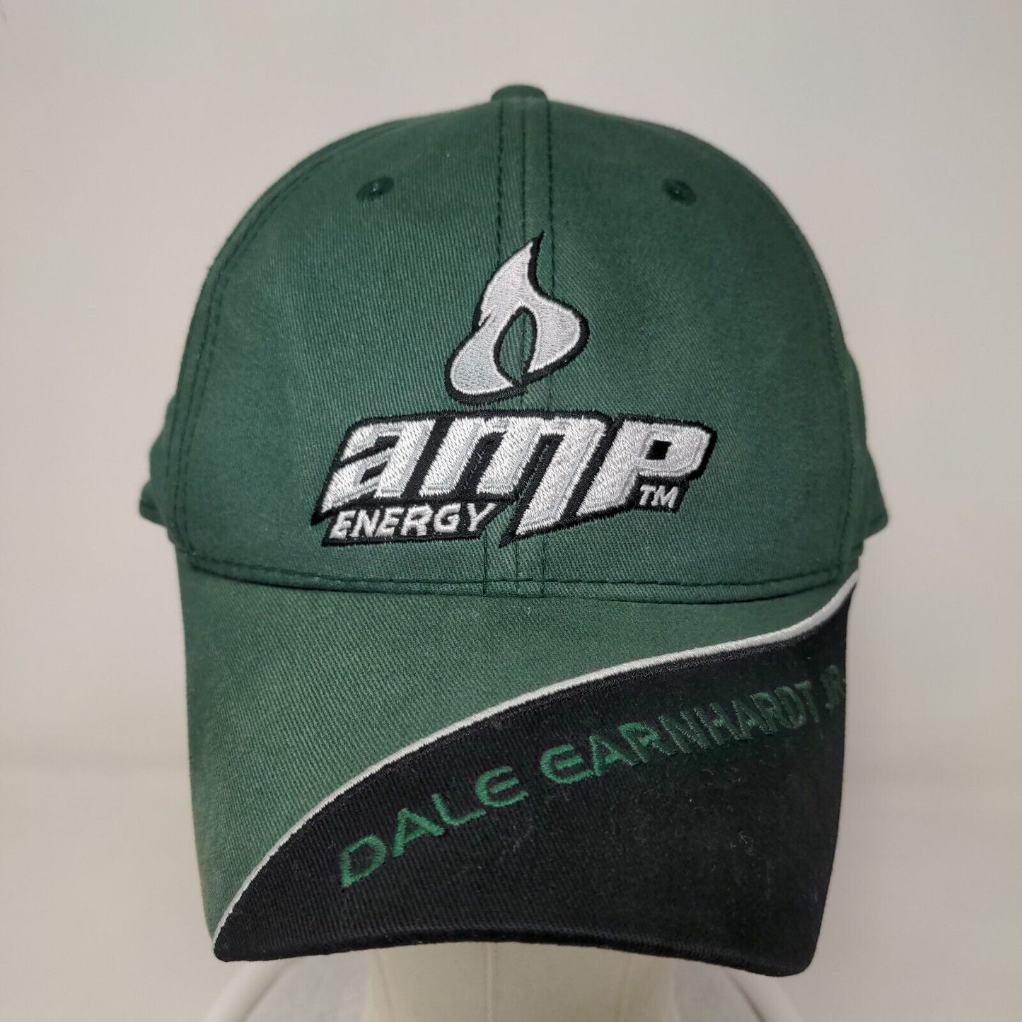 Winner's Circle Men's Strapback Hat Green AMP Energy Dale Earnhardt Jr #88