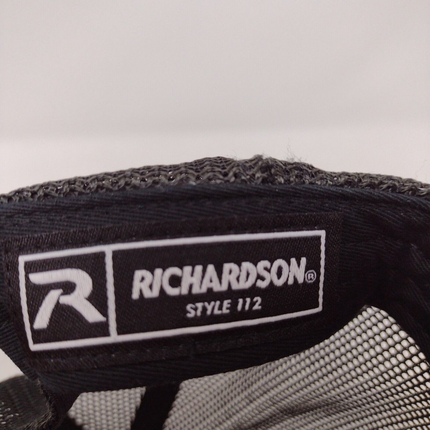 TacSol Snapback Trucker Hat Gray OSFA Mesh Back Colorblock Richardson