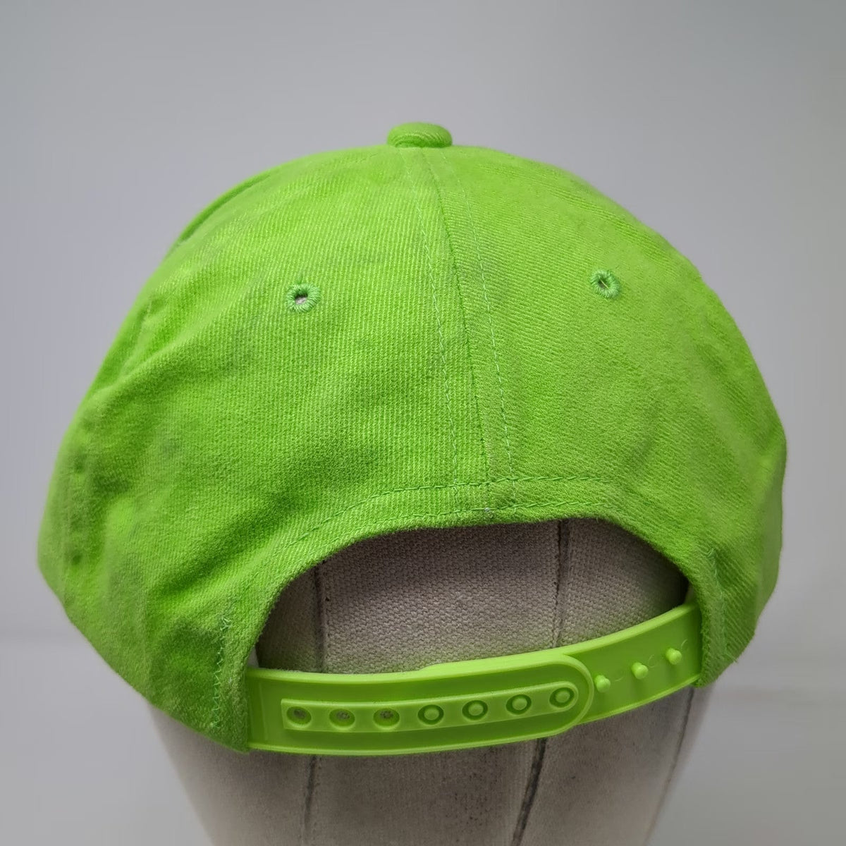 Yupoong Snapback Green One Size Hat NJ Dept Health Smoking Don't Get Sucked In