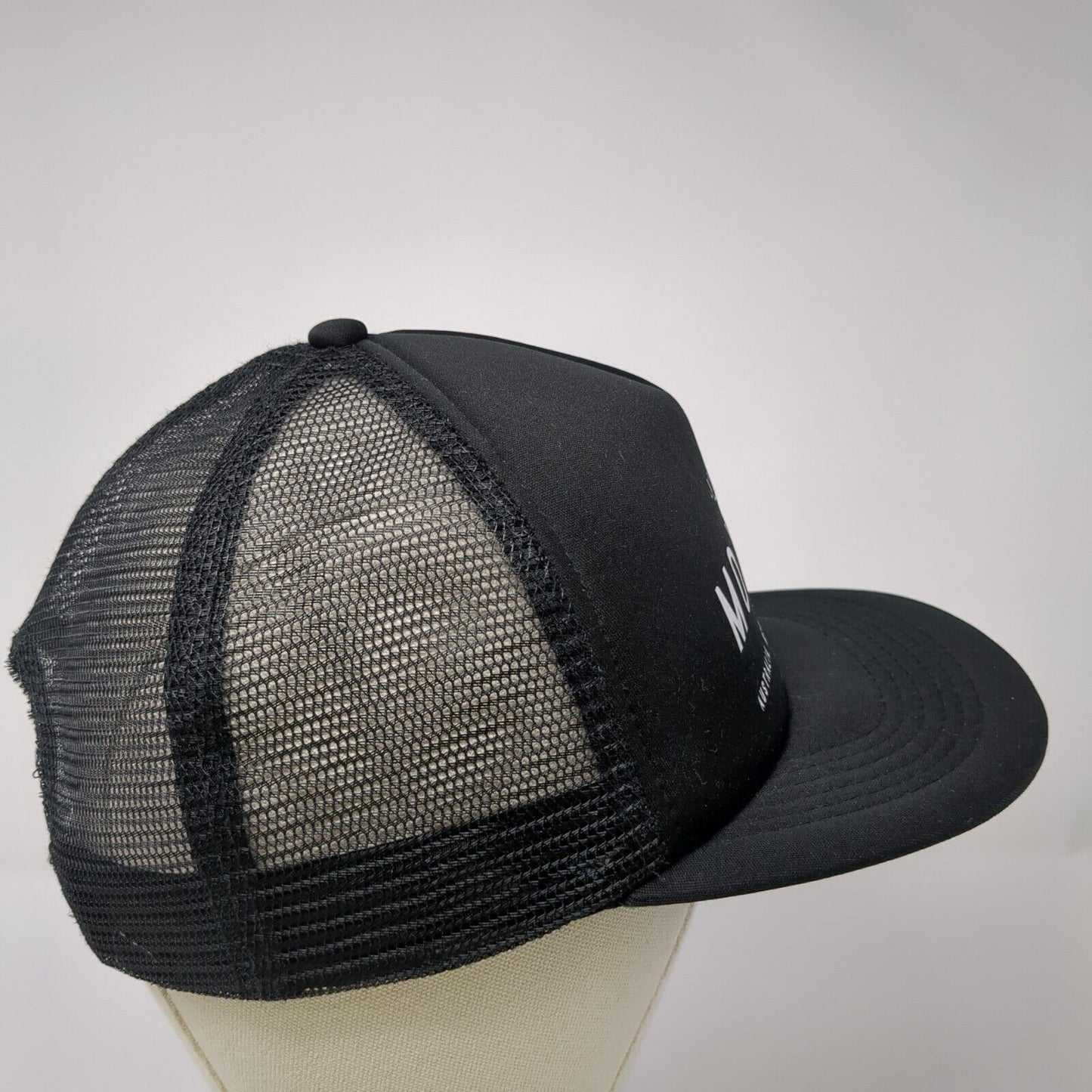 Livin It Mojosurf Snapback Trucker Hat Black One Size Mesh Back Outdoor