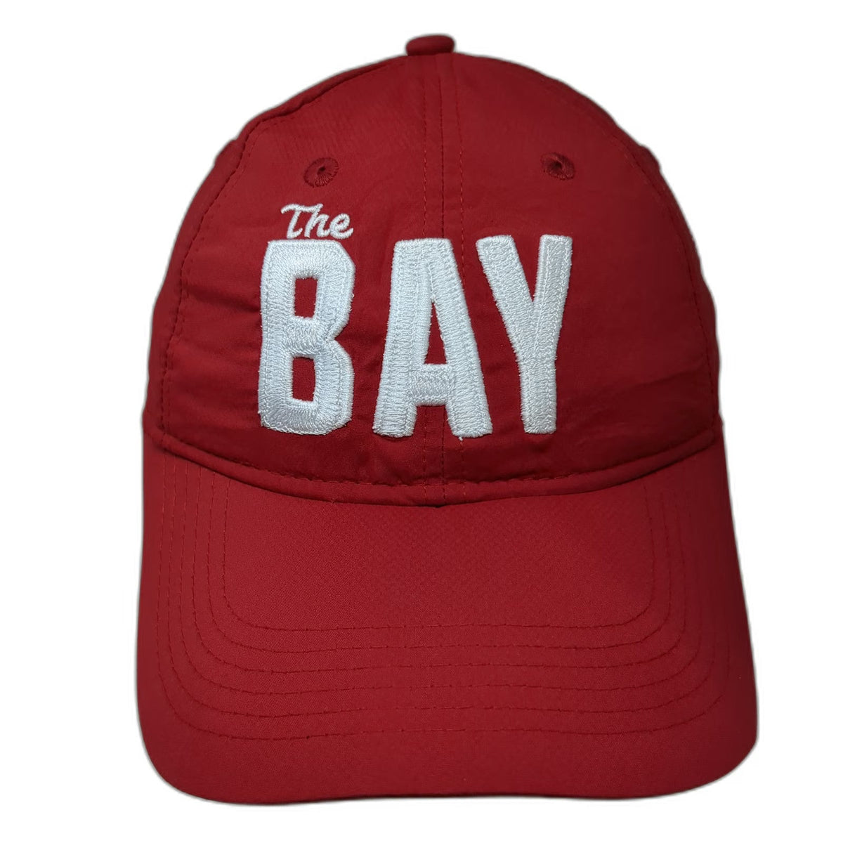 Ahead Baseball Cap Red One Size The BAY Performance Strapback Seahorse Hat