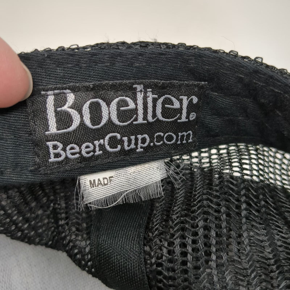 Boelter Trucker Hat Black One Size Firestone Walker 805 Beer Mesh Snapback Cap