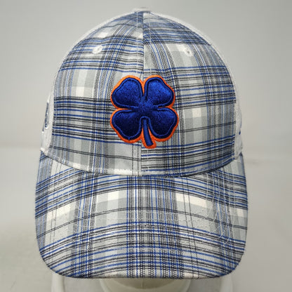 Boise State Broncos NCAA Black Clover Cap Gray Embroidered XL Plaid Lucky Hat