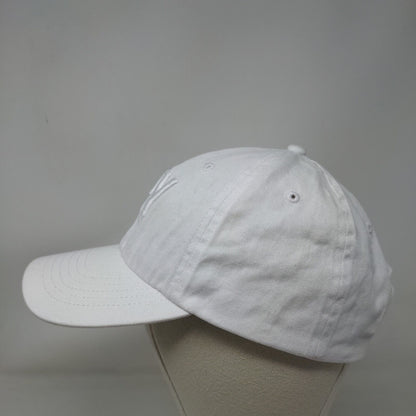 Spy Museum Slideback Hat White One Size Adjustable Embroidered 6 Panel