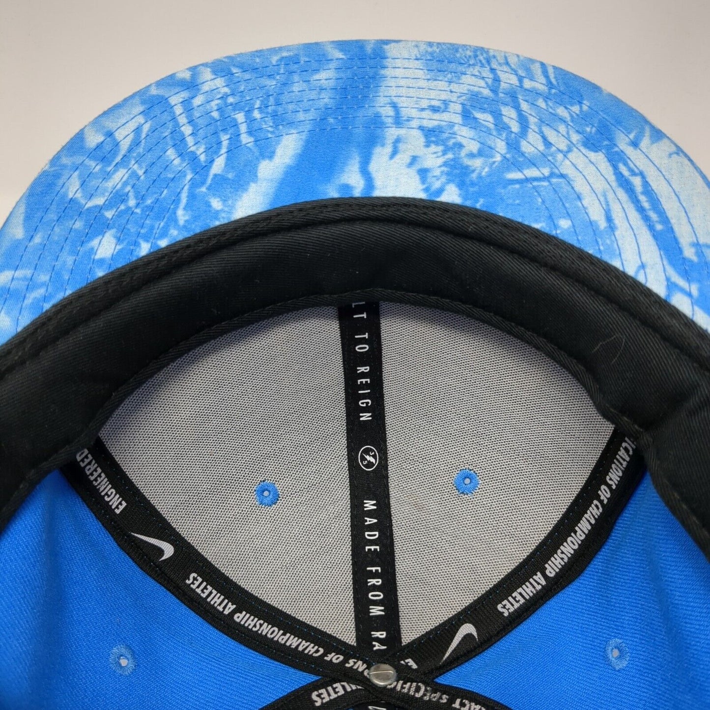 KD 35 Snapback Hat Blue One Size Adjustable Embroidered Nike True