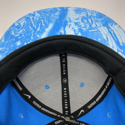 KD 35 Snapback Hat Blue One Size Adjustable Embroidered Nike True