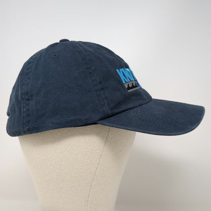 Quake City Caps Knott's California Palm Tree Wave Blue Baseball Cap One Size Hat