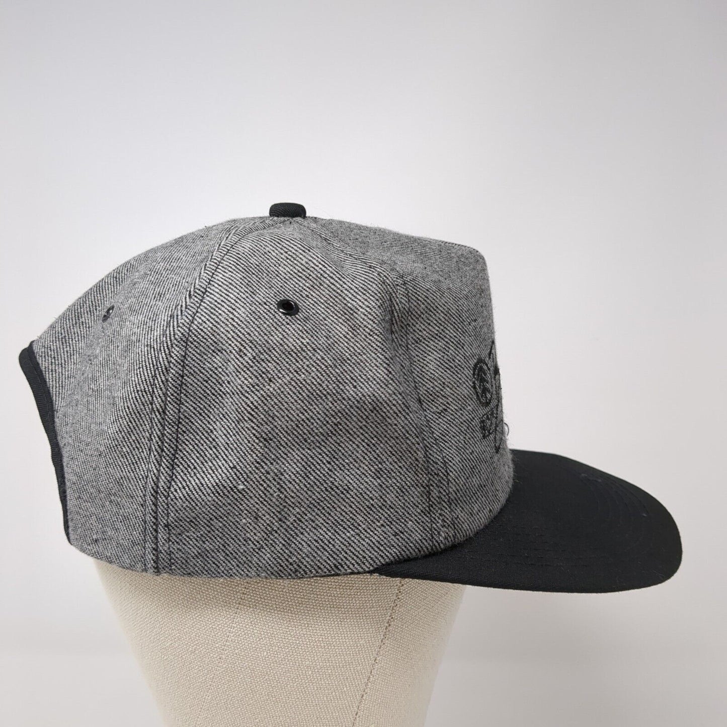 Boise Cascade BCI Hoise Cascade Versa-Lam Strapback Hat Gray One Size Adjustable